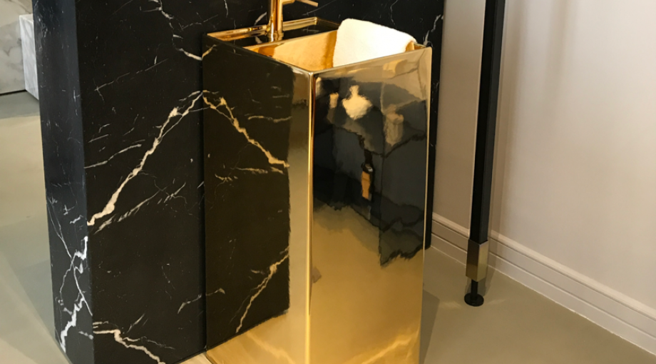 Gouden wasbak Gouden wasbak